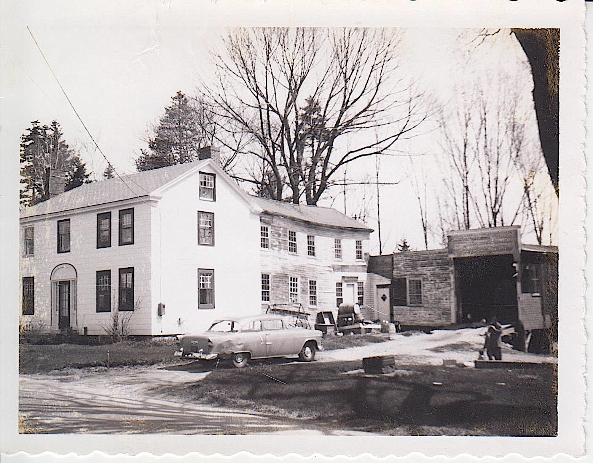 Historic renovation. Full gut retaining timber framing.